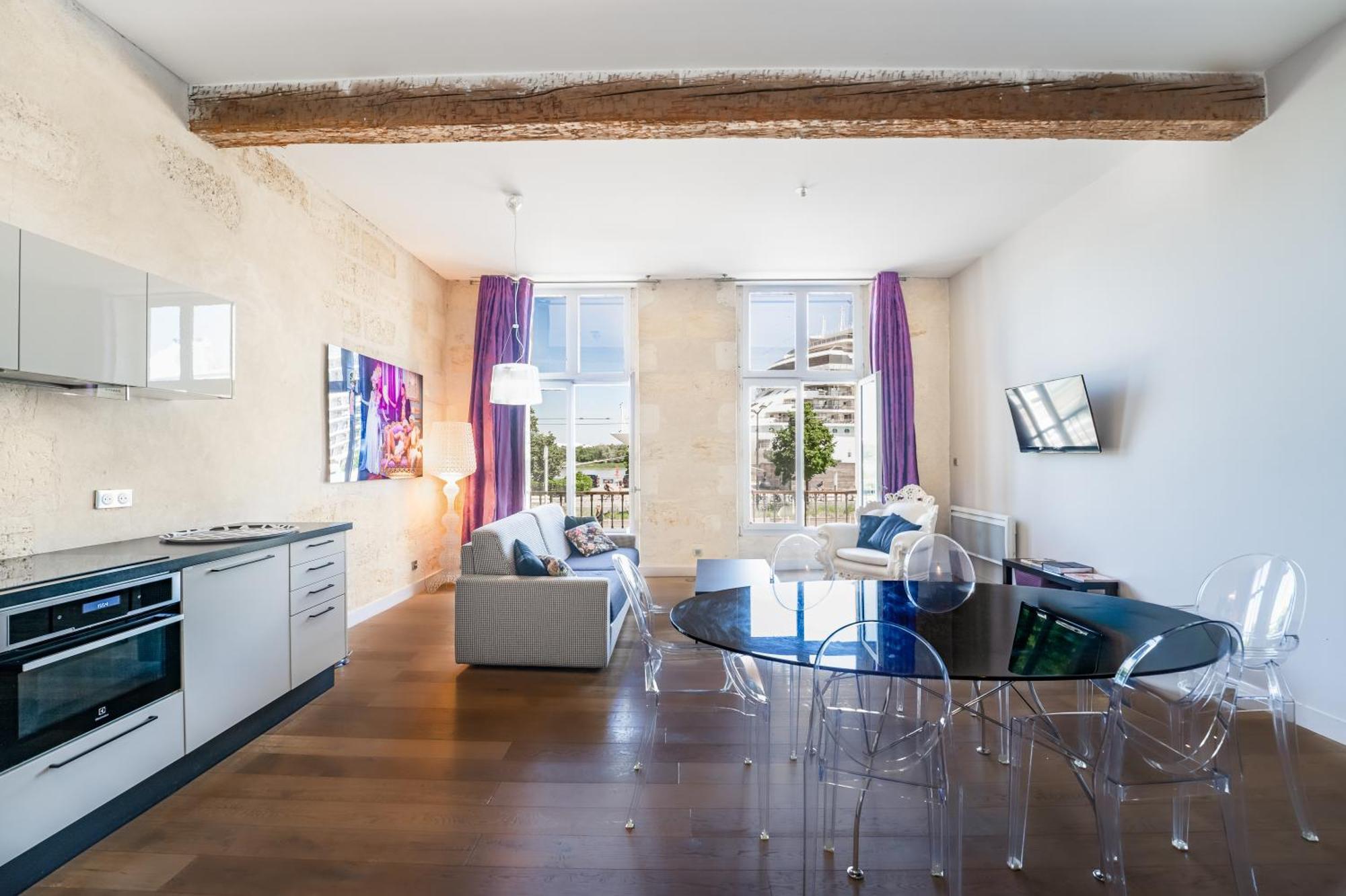 Magnifiques Appartements Sur Les Quais De Bordéus Exterior foto